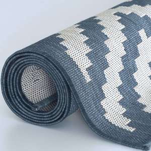 Alfombra para Exteriores Netline Home Ecology, Azul, Impermeable, Reversible, Tejido Plano, Polipropileno - Product Image 4