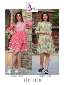 Colección Premium de Diseño Bollywood, Top de Algodón y Rayón con Estampado Moderno, Proveedor Mundial - Product Image 4