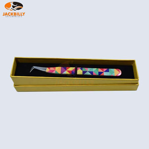 ชุดแหนบต่อขนตาแบบสแตนเลสชุดแหนบเคลือบพลาสม่ามีความแม่นยำสูงทนทาน - Product Image 2