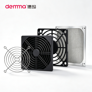 Rejilla Protectora Metálica DM 40M IP40, de Alambre de Hierro Niquelado, para Ventilador Axial Serie 80 - Product Image 2