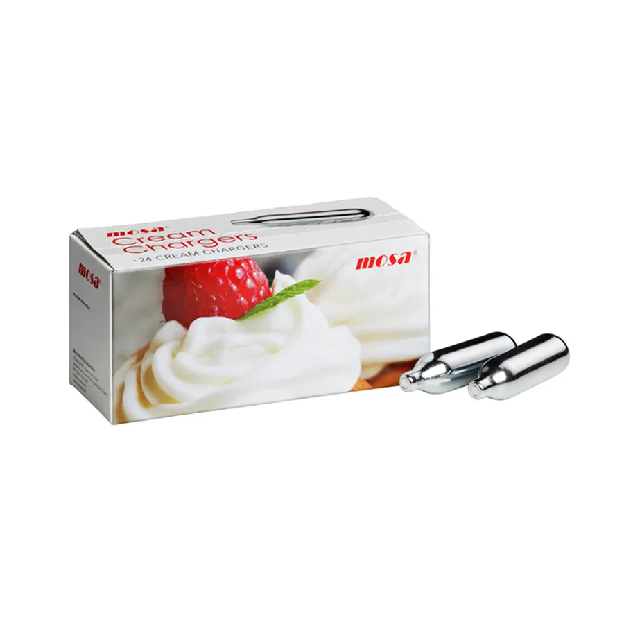 Chargeur de crème fouetté en mousse au Design moderne de qualité supérieure, 8 grammes, 24 paquets, prix bas, vente en gros