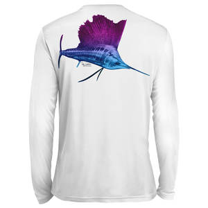 Camisetas de alta calidad Casual UPF50 + manga larga senderismo correr pesca camisa para hombre logotipo personalizado Uv pesca camiseta personalizada - Product Image 1