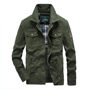 Veste décontractée pour homme à col, printemps automne, nouveau style, vert, vêtement d'extérieur décontracté, haut tendance pour les jeunes hommes, longueur régulière - Product Image 2