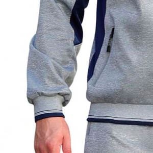 Chándales de hombre de nuevo diseño Producto popular Chándal de manga larga ligero transpirable de color sólido de buena calidad - Product Image 5