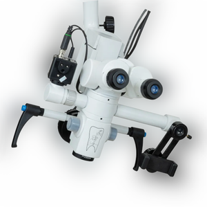 HOT SELLING DENTAL <b>MICROSCOPE</b> ECONOMICAL DENTAL <b>MICROSCOPE</b> FLOOR MOUNT WITH BEAM SPLITTER... - Product Image 5