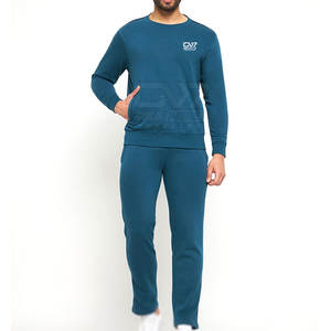 Última Moda Hombres Fleece Sweat Suit Logotipo Personalizado Alta Calidad Superventas Nueva Llegada Hombres Fleece Sweat Suit - Product Image 1