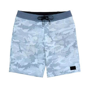 Pantalones cortos de pesca con cintura ajustable Pantalones cortos de pesca al aire libre de secado rápido para hombres con bolsillos - Product Image 1
