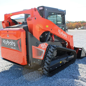 2024 Kubota SVL75-3 Skid Steer haut débit hydraulique caméra de recul commandes pilotes 6ft attache rapide seau 16 pouces pistes en caoutchouc - Product Image 5