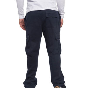 Pantalons de survêtement sur mesure en gros, 100% coton, écologiques, respirants, avec cordon de serrage, logo personnalisé, mi-hauteur - Product Image 6