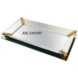 Les plus exigeants, grand plateau de service moderne et unique en forme de rectangle martelé pour la cuisine - Product Image 6