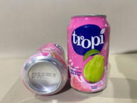 Best Verkopende 330Ml Roze Guavesap 100% Vers Tropisch Fruit Gratis Monsters Private Drank Fabrikant Gratis Gearomatiseerde Puree