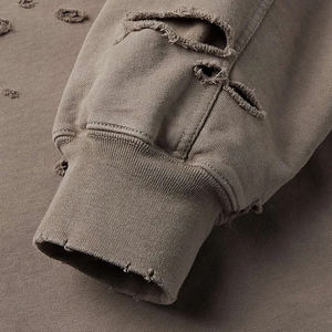 Plain Thick 500 Gsm Boxy Blank <b>Hoodie</b> Mens Thermal Cotton Oversized Fleece Custom <b>Hoodie</b> Manufacturer Heavyweight Cropped <b>Hoodie</b> - Product Image 3