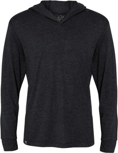 Sweats à capuche légers en trois mélanges gris chiné Sweats à capuche à manches longues T-shirt à capuche en trois mélanges Sweat à capuche - Product Image 6