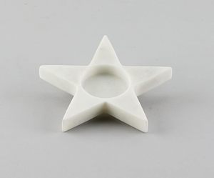 Romantique De Luxe Pierre Calcutta Marbre Naturel avec Couvercle Bougie Pot Porte-Gobelet Court Chandelier Chambre Décor Votives - Product Image 2