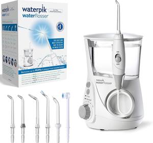 Waterpik Flosser de Agua Ultra Profesional con 7 Puntas y Regulador de Presión Avanzado con 10 Ajustes, 650ml () - Product Image 1