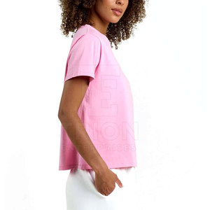 2026 Summer Wear New Design <b>Women</b> Short Sleeve T-Shirt Latest Design Customized Color T Shirt For <b>Women</b> - Product Image 3