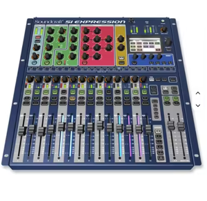 NUEVO Mezclador Digital Si Sound-crafts Expression 1, Sonido Envolvente de Canal, Entradas XLR, Audio Profesional, Iluminación de Video, Acero Inoxidable - Product Image 1