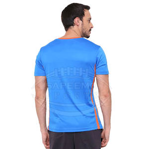 T-shirt de course pour homme conçu pour la respirabilité, la flexibilité et une utilisation quotidienne active, t-shirt de course durable pour homme - Product Image 6