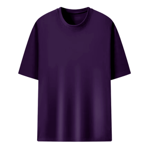 T-shirt uni en coton 100% à col rond, écologique, surdimensionné, fabricant et fournisseur en gros OEM ODM, 230g - Product Image 2