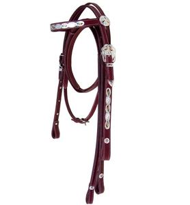 Fabricante de Juego de Cabezada y Pechera Vaquera de Cuero Importado Hecho a Mano con Diseño de Cuentas, Superventas - Product Image 6