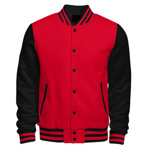 Chaqueta Universitaria Personalizada de Alta Calidad para Hombre, Estilo Moderno con Botones, Cómoda Ropa de Béisbol de Largo Diseño, Directo de Fábrica - Product Image 1