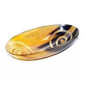 Bol en corne de buffle de forme ovale, écologique, design personnalisé, robuste et durable, bols de service pour les fournitures d'hôtels et de restaurants - Product Image 5