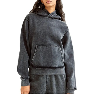 Sudaderas con capucha y sudadera para mujer, jerséis informales de lana de algodón, sudaderas transpirables para mujer - Product Image 6