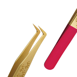 Pinzas de Precisión para Pestañas de Acero Inoxidable de Alta Calidad, con Logotipo Personalizado, Duraderas, 11 cm, Stahlmann Pro, Gran Venta - Product Image 2