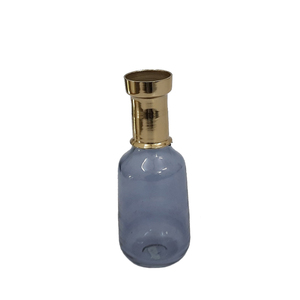 Hot Sale Price <b>Glass</b> Flower <b>Vase</b> <b>Brown</b> Colour Flower Pot for Wedding and Party Modern Design Handmade <b>Glass</b> <b>Vase</b> - Product Image 2