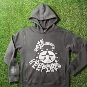 Sweats à capuche Meilleur fournisseur Sweat à capuche unisexe 100 _ en coton brodé personnalisé pour impression bouffante pour hommes et femmes Fabricant Process Impex - Product Image 1