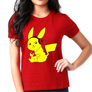 T-shirts compressés en coton et bambou écologiques pour femmes, style urbain tendance et personnalisable, couleur unie simple – Grande Vente - Product Image 3