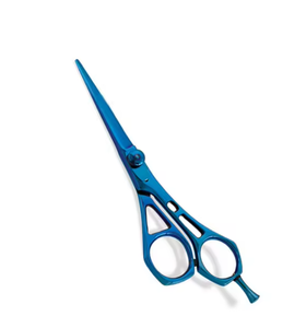 Tijeras profesionales de adelgazamiento de peluquero de acero inoxidable, corte de pelo, aseo con hoja recta afilada - Product Image 2