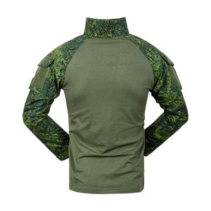 Venta superior Ropa deportiva personalizada Chándal y chándal Uniforme táctico de manga larga en tela de lona transpirable de camuflaje - Product Image 3