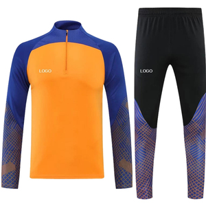 Ensemble de survêtement zippé oversize en molleton de coton pour homme – Qualité supérieure, tendance streetwear, confortable et athlétique - Product Image 5