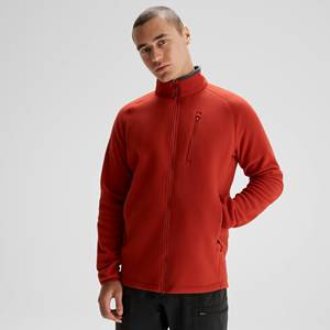 Chaqueta de lana suave para hombre con cremallera diseñada para el calor de invierno y equipo de aventura al aire libre - Product Image 1