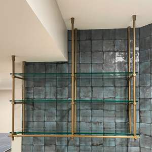 Estantes duraderos de latón para accesorios de almacenamiento de baño soluciones elegantes y funcionales para ahorrar espacio - Product Image 5