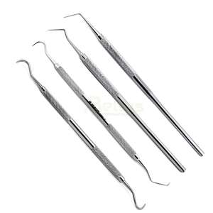 Sonda periodontal de acero inoxidable Dental de la mejor calidad y instrumento explorador de escalador herramienta de endodoncia para medición de bolsillo de goma - Product Image 2