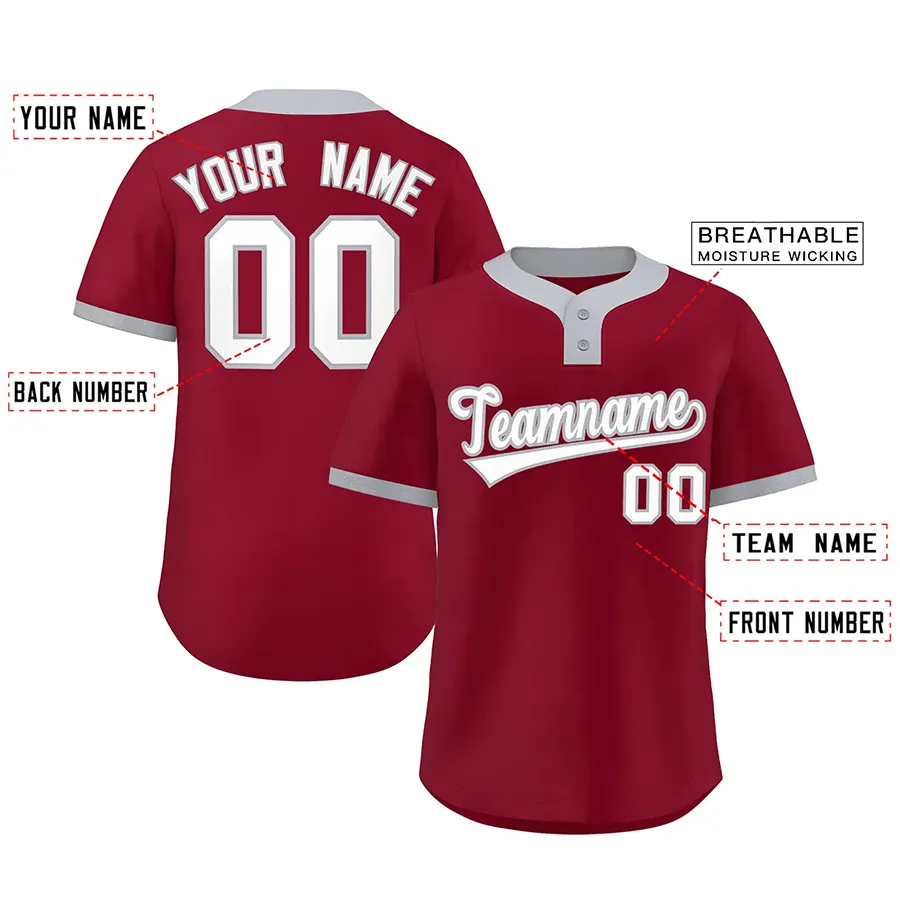 Alta calidad OEM personalizado sublimación béisbol deportes Jersey uniforme múltiples colores hombres mujeres béisbol Jersey