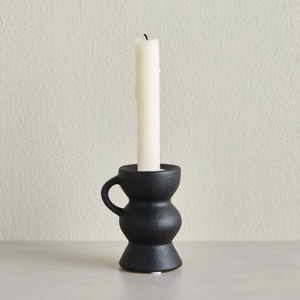 <b>Black</b> High Quality Candle <b>Holder</b> Stylish Decorative Table Accent Modern Centerpiece for Living Room Bedroom and Dining - Product Image 4