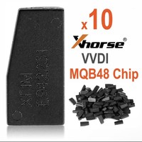 Lot de 10 puces transpondeurs XHORSE VVDI MQB48 pour clés de voiture Volkswagen, Fiat, Audi - Puces Xhorse VVDI pour clés de voiture MQB - Expédition depuis l'UE