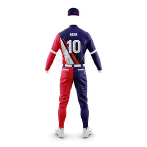 ชุดเบสบอลผู้ใหญ่แบบกำหนดโลโก้ได้เอง คุณภาพสูง แห้งเร็ว ระบายอากาศได้ดี ผลิตจากโพลีเอสเตอร์ ชุดกีฬาสำเร็จรูป สไตล์ซอฟต์บอล - Product Image 2