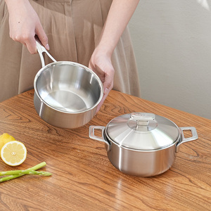 Mini pot pour bébé Kooza en acier inoxydable 316, 14 cm - Choisissez votre taille - Product Image 1