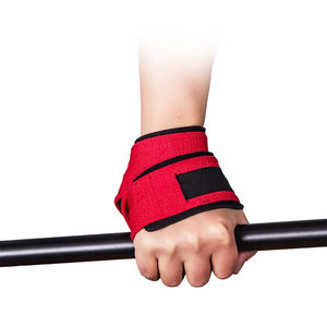 OEM Figure 8 Néoprène Barbell Poignet Soutien Sangles d'haltérophilie pour Gym Fitness Musculation Powerlifting - Product Image 4