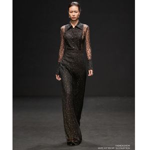 เสื้อลูกไม้ลูเซียลูกไม้ประดับคริสตัลคอเสื้อออกแบบโลโก้ได้ตามต้องการส่งตรงจากผู้จำหน่ายในเวียดนาม - Product Image 1