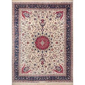 Alfombra de Lana Anudada a Mano Verde Aalam Pae-6054, Alfombra Rectangular Hecha a Mano para Sala de Estar, Pasillo o Habitación Juvenil - Product Image 1