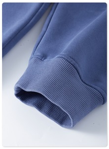 Sweat à capuche 100% coton imprimé bouffant personnalisé de haute qualité 500gsm lavage à l'acide soleil fané en détresse sweats à capuche surdimensionnés lourds - Product Image 3