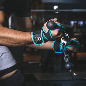 WOD fabricante de guantes ajustables al por mayor logotipo personalizado deportes gimnasio guantes Cross entrenamiento levantamiento de pesas empuñaduras guantes de entrenamiento - Product Image 3