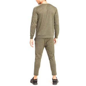 Conjunto Deportivo de 2 Piezas con Logotipo Personalizado para Hombre, Talla Grande, Cuello Redondo, Ropa Deportiva de Invierno, Antibacteriana, de Secado Rápido - Product Image 4