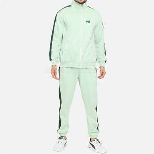 Chándal de gimnasio informal para hombre 2024 con correas, conjunto de dos piezas de buena calidad para correr de invierno de talla grande con logotipo - Product Image 4