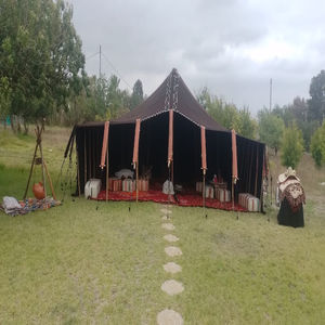 Tiendas de campaña de pelo de cabra del Sahara: refugios tradicionales nómadas del desierto adaptados al clima, la cultura y la vida sostenible en el norte de África - Product Image 2